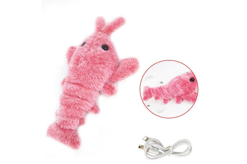 Usb Rechargeable Funny Jumping Lobster Cat Toy Cat Toys