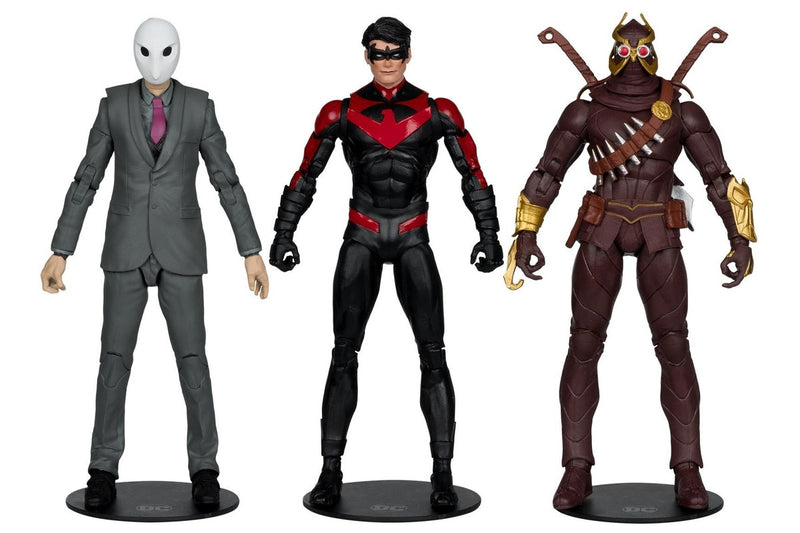 DC Multiverse: Talon, Nightwing & Owl (Court Of Owls) - 7" Action Figure (3-Pack)