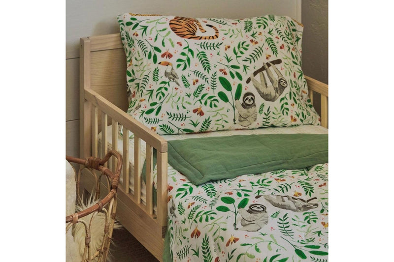 Little Unicorn: Toddler Bedding Set - Mighty Jungle