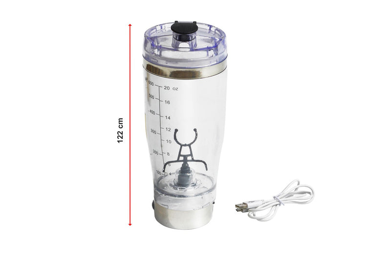 600ml Electric Smart Portable Blender Protein Shaker Detachable Mixer Cup Bottle