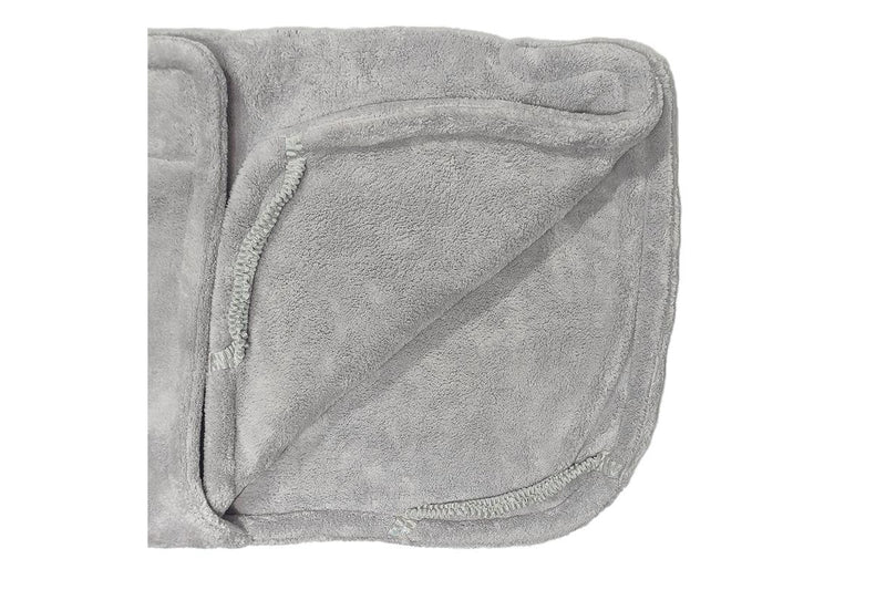 Petswol: Quick Drying Pet Bathrobe - Grey (S)