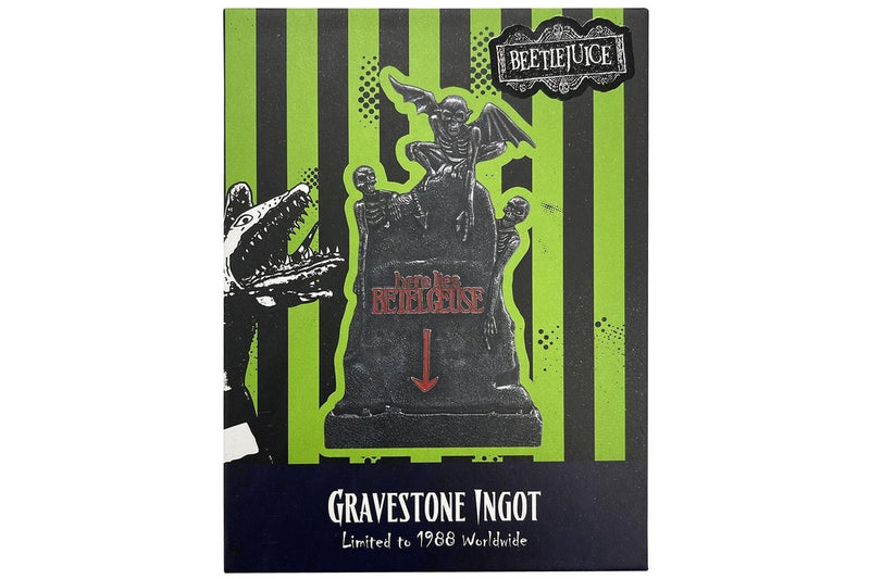 Beetlejuice: Gravestone - Metal Ingot