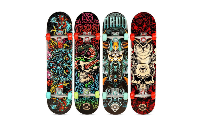 Madd Gear 31" Skateboard - Prismatic Power