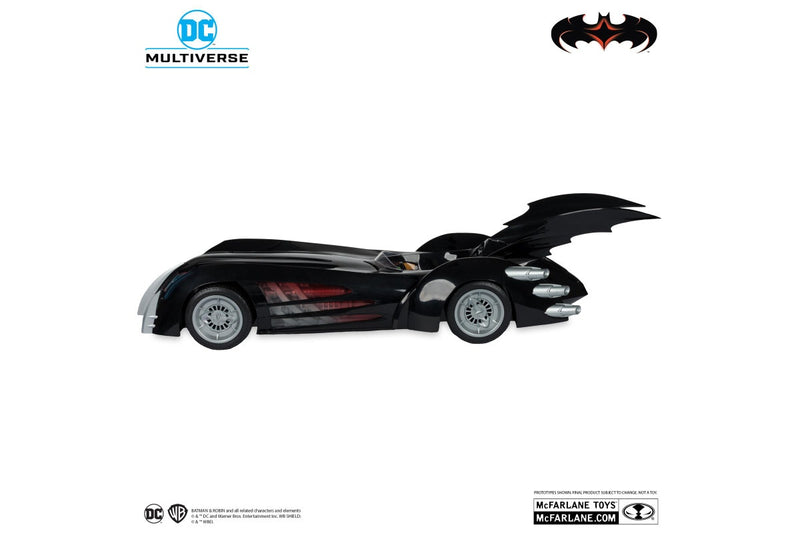 DC Multiverse: Batmobile (Batman & Robin) w/Lights and Sound - 24.5" Vehicle