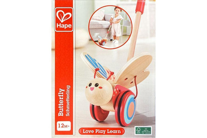 Hape: Push Pal Butterfly