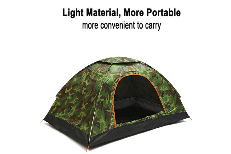 Waterproof Pop-Up Camping Tent - Camouflage