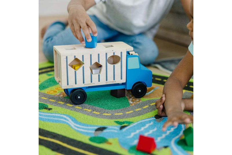 Melissa & Doug: Shape-Sorting - Dump Truck