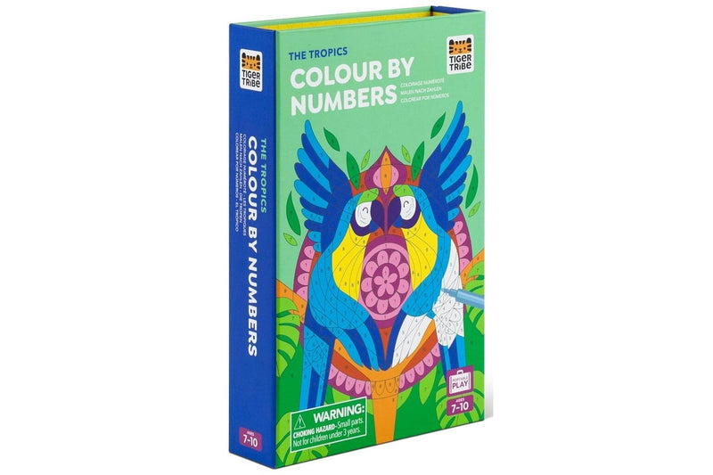 Tiger Tribe: Colour By Numbers - The Tropics