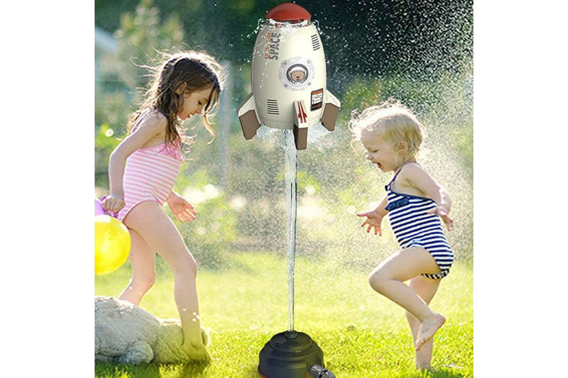 Interactive Outdoor Rocket Water Pressure Launcher Toy