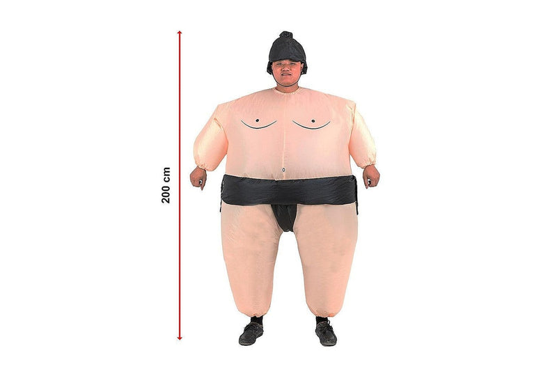 Sumo Fancy Dress Inflatable Suit Fan Operated Costume Dress Up, Costumes