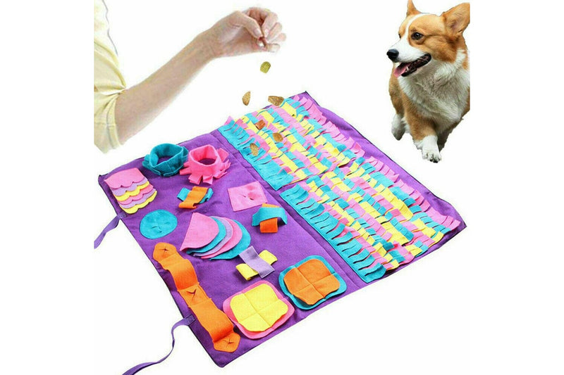 Costcom Dog Pet Nose Training Sniffing Pad Toys Blanket Game Feeding Cushion Snuffle Mat