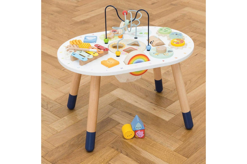 Le Toy Van Petilou 52cm Wooden Activity Table Kids Children Educational Toy 18m+