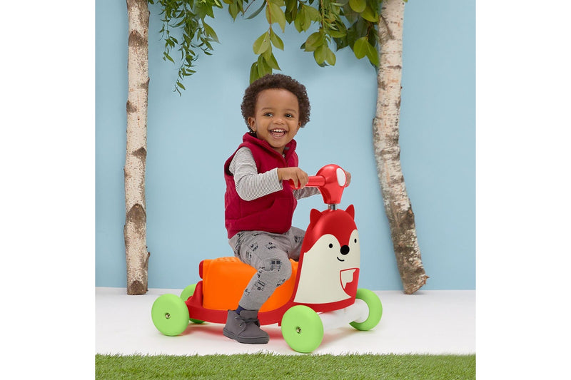 Skip Hop: Zoo Ride On 3 in 1 Scooter - Fox