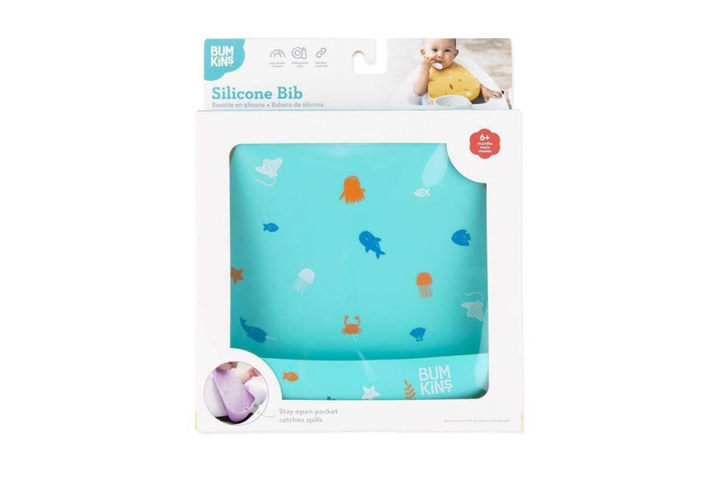 Bumkins: Silicone Bib - Ocean Life