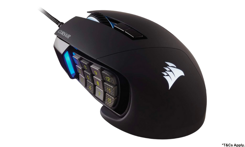 Corsair Scimitar Elite RGB Optical MOBA/MMO Gaming Mouse