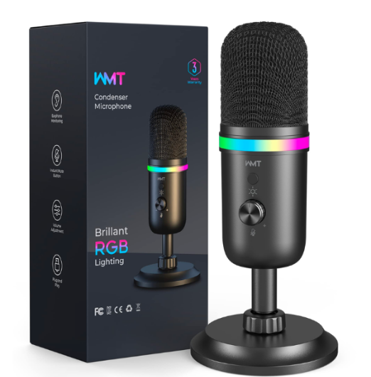 WMT USB Microphone - Condenser Gaming Microphone - Layaway AU