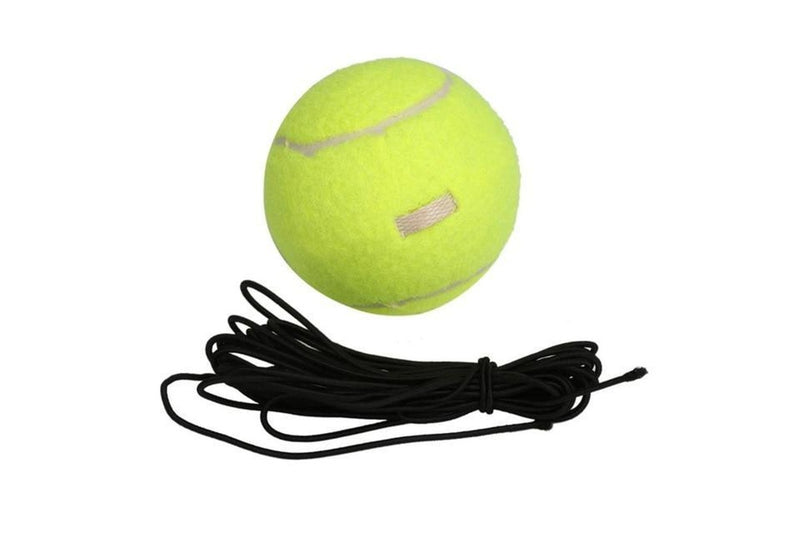 Solo Tennis Trainer With Balls Rebound Practice Training Exercise Home Fitness Tennis Training Devices