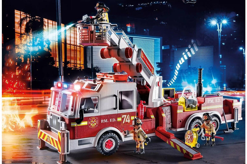 Playmobil: Fire Engine with Tower Ladder (70935)