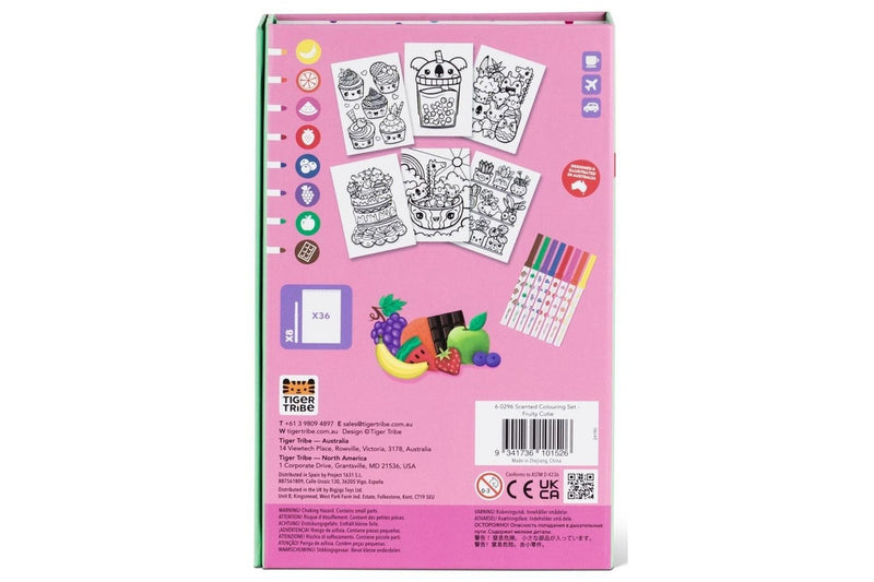 Tiger Tribe: Fruity Cutie - Scented Colouring