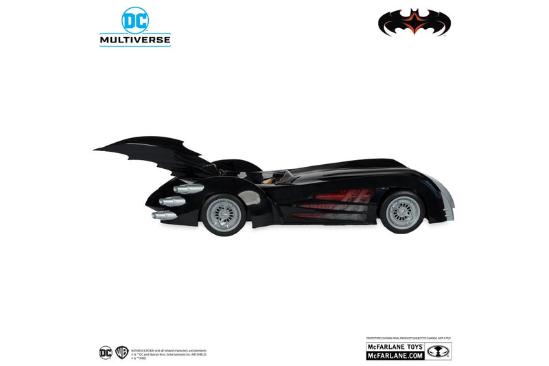 DC Multiverse: Batmobile (Batman & Robin) w/Lights and Sound - 24.5" Vehicle