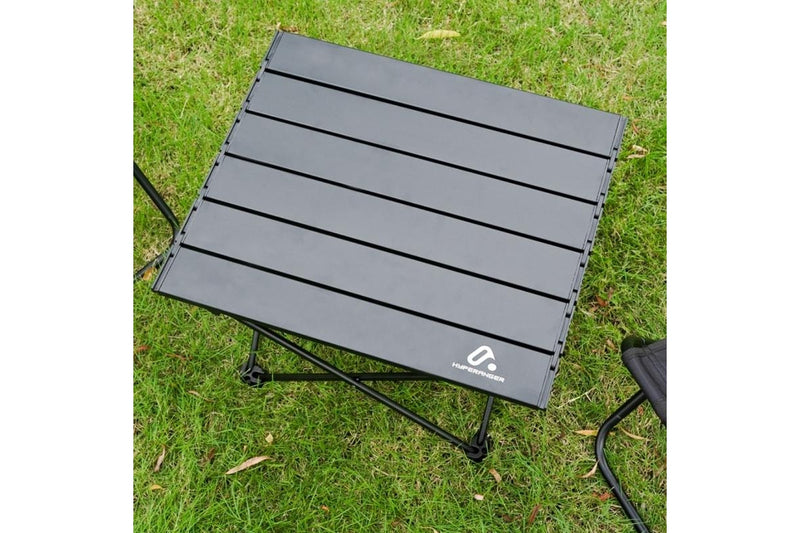 HYPERANGER Portable Aluminum Alloy Camping Table - Small