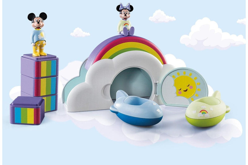 Playmobil: 1.2.3 & Disney - Mickey's & Minnie's Cloud Home (71319)