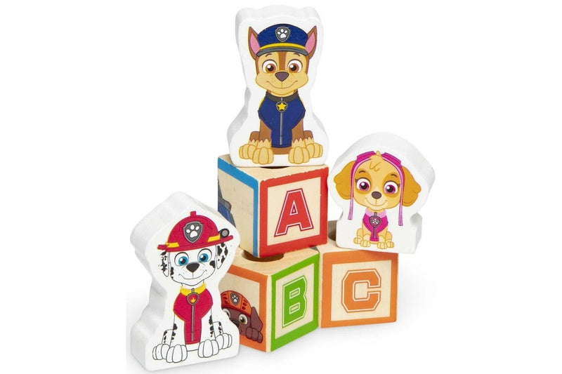 Melissa & Doug: Paw Patrol - Wooden ABC Block Truck