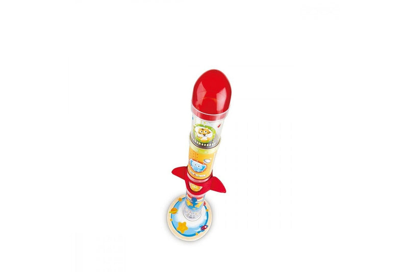 Hape Rocket Ball Air Stacker Learning Music Sounds Kids Toddler Play Toy 24m+