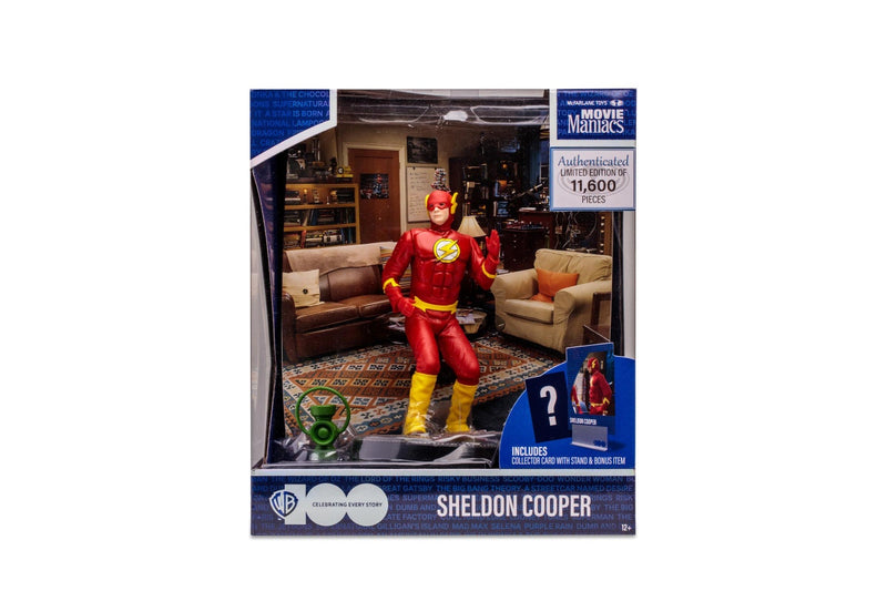 Big Bang Theory: Sheldon (as Flash) - 6" Posed Figure