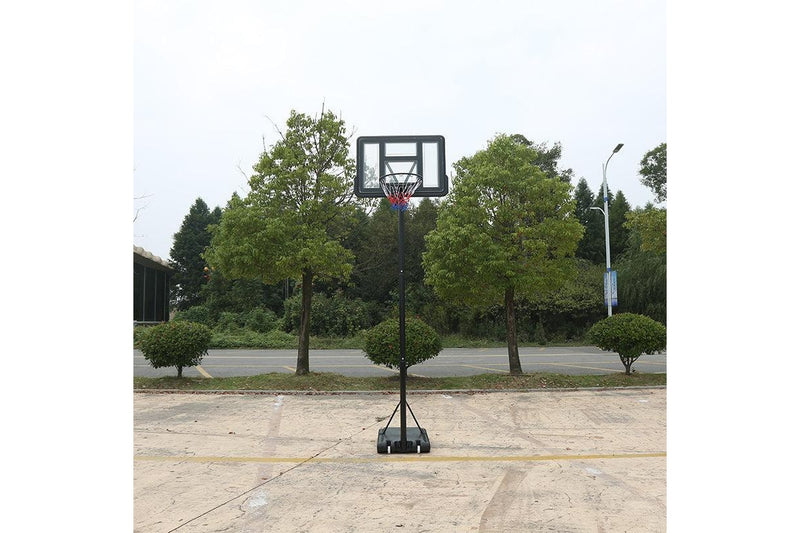 Fitness Master 3.05m Adjustable Portable Basketball Stand Sport Hoop Net Ring Rim