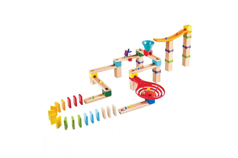 81pc Hape Marble Run Race Track Toddler Kids Logical Thinking Activity Toy 3+