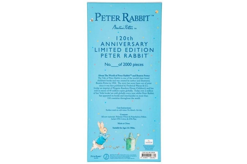 Peter Rabbit: 120th Anniversary Plush - Peter Rabbit