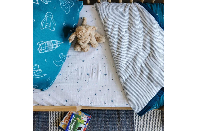 Little Unicorn: Toddler Bedding Set - Blast Off