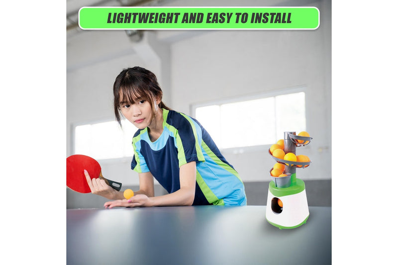 Table Tennis Pong Robot Automatic Ball Launcher Training Machine