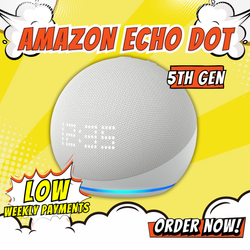 Amazon Echo Dot Smart Speaker with Alexa (Gen 5) - Glacier White