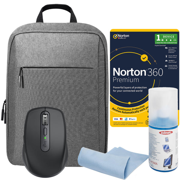 Huawei Backpack, Norton 360 Premium & Accessory Set