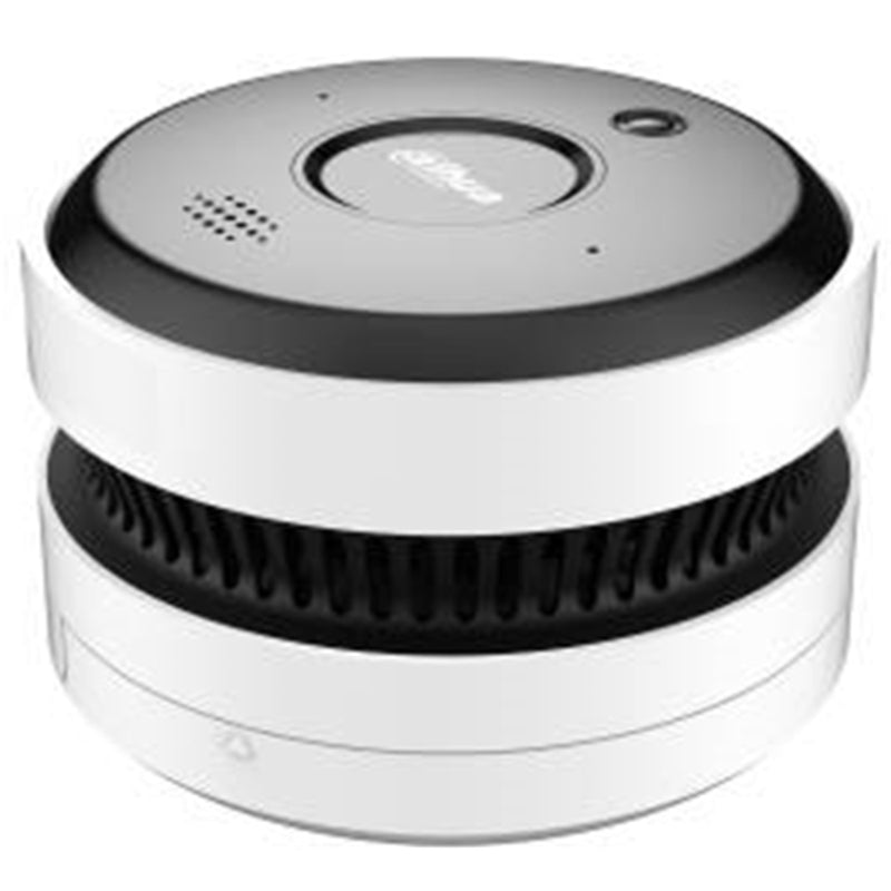 Dahua Photoelectric Smoke Alarm with 5MP IR AI-fire PoE Camera, Two-Way Audio, Micro-SD Slot