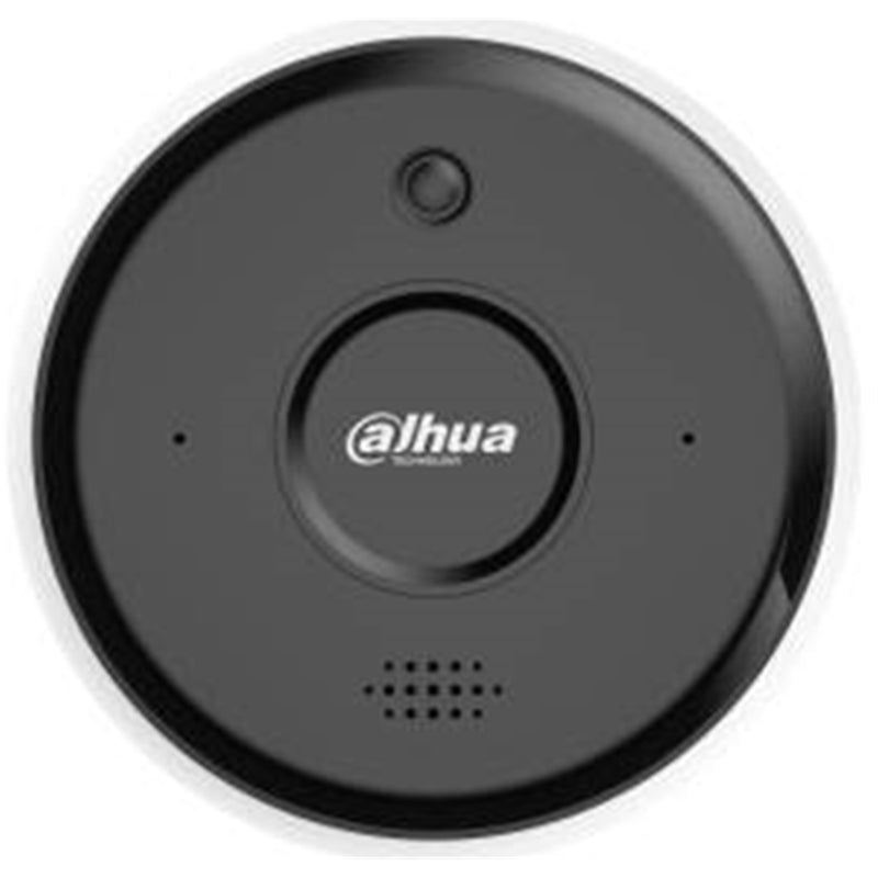 Dahua Photoelectric Smoke Alarm with 5MP IR AI-fire PoE Camera, Two-Way Audio, Micro-SD Slot