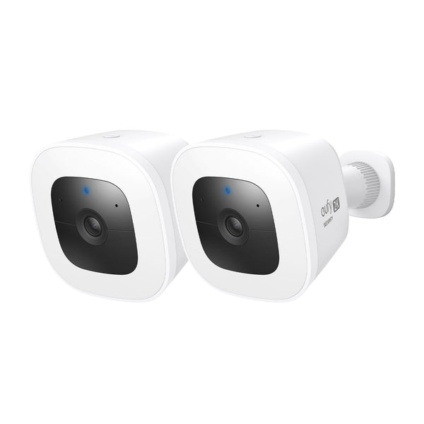 Eufy eufyCam Security Spotlight Pro 2K Wire-Free Security Camera - 2 Pack, 600 Lumens, Built-in 8GB Local Storage, 100dB Siren, Weatherproof, Color NightVision