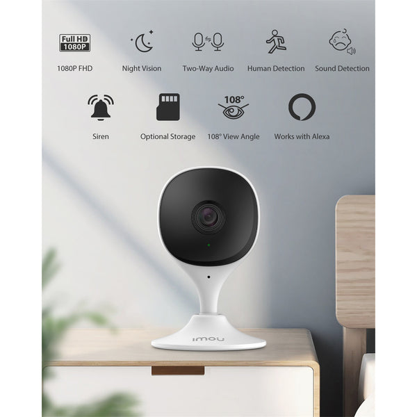 IMOU Cue 2E 2MP/1080P Indoor Smart Wi-Fi Camera