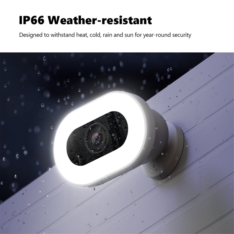 IMOU Knight 8MP/4K Outdoor Smart Wi-Fi Camera with 600 Lumens Floodlight & Siren