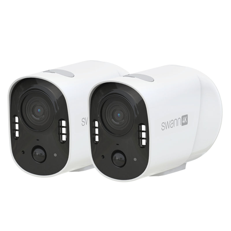 Swann Xtreem4K 8MP/4K Wire-Free Security Camera with 32G Storage - 2 Pack (SWIFI-4KXTRMPK2-GL)