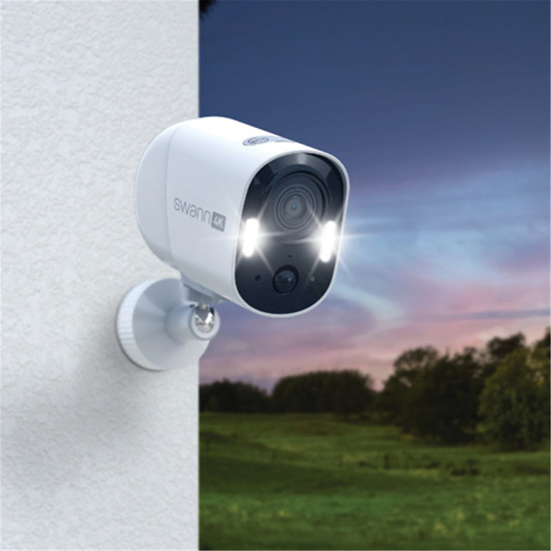 Swann Xtreem4K 8MP/4K Wire-Free Security Camera with 32G Storage - 2 Pack (SWIFI-4KXTRMPK2-GL)