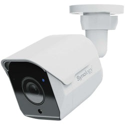 Synology BC500 5MP/2K Bullet PoE IP Camera, 2.8mm, IP67, MicroSD Slot, Built-in Mic, 3 Years Warranty