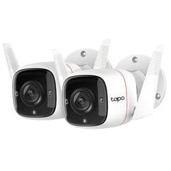 TP-Link Tapo C310 3MP/2K Outdoor Home Security Wi-Fi Camera - 2 Pack