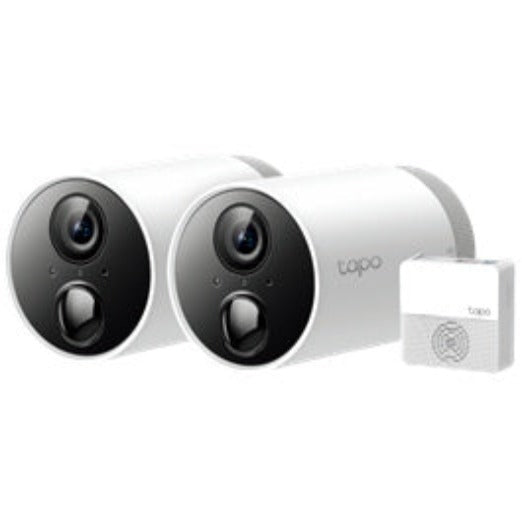 TP-Link Tapo C400S2 2MP/1080P Smart Wire-Free Security Camera System - 2 Pack