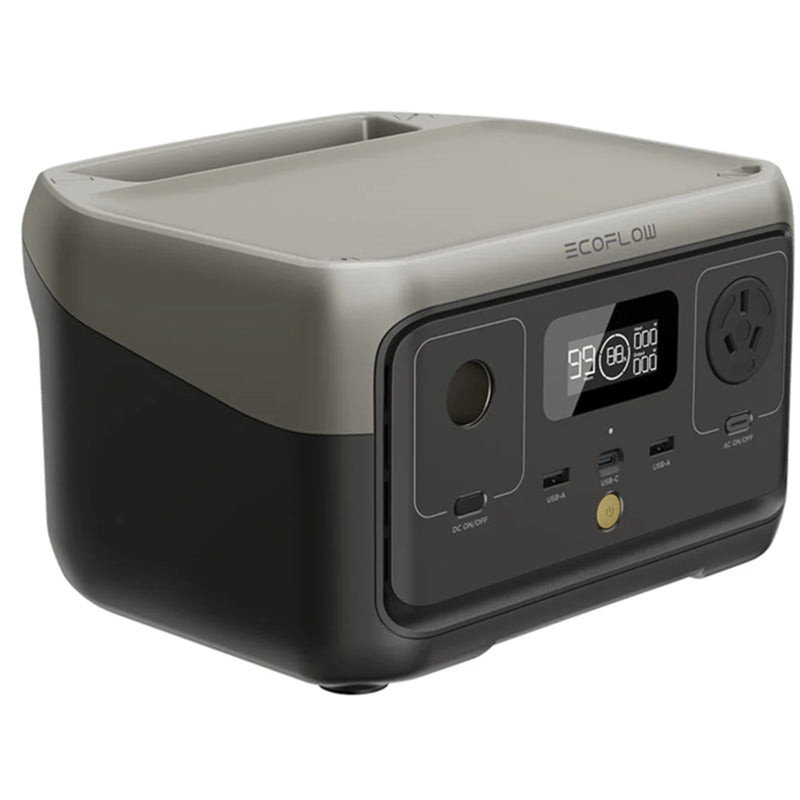 ECOFLOW RIVER 2 Portable Power Station - 256Wh LiFePO4 Battery (5 Years Warranty)