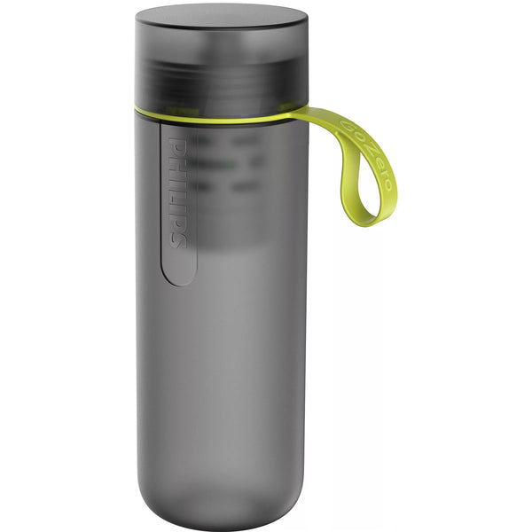 Philips AWP2722GRR Go Zero Active Hydration Bottle with Adventure Filter 590ML Grey