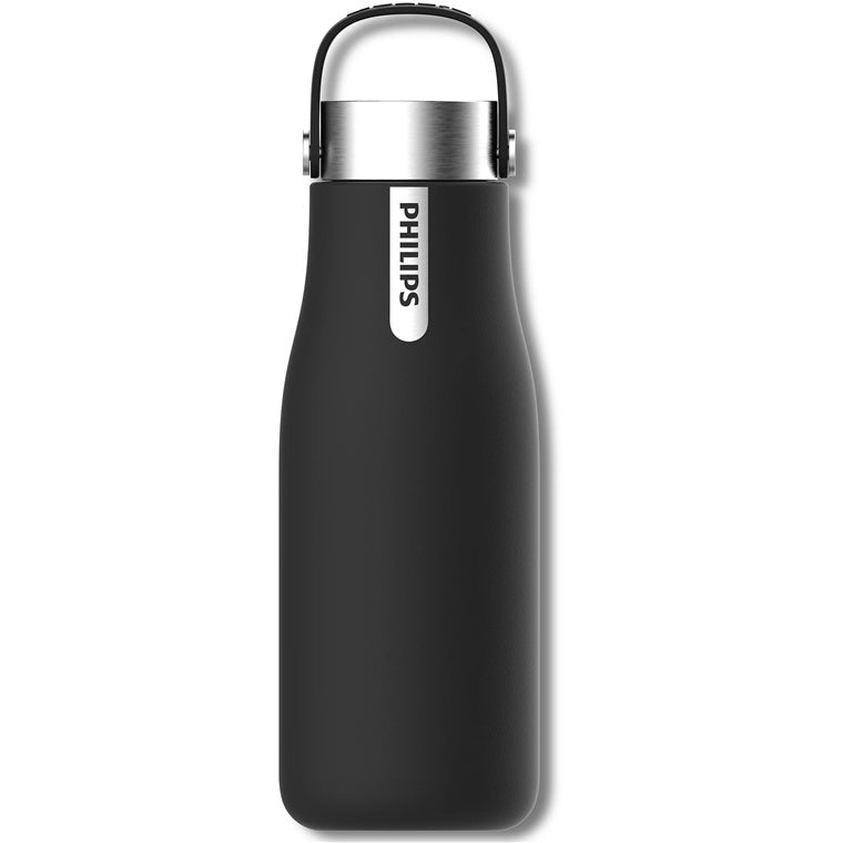 Philips AWP2788BK GO ZERO SMART UV HYDRATION BOTTLE 590ML BLACK