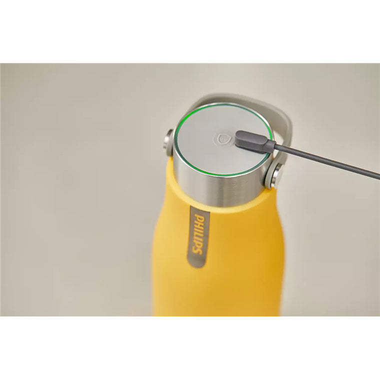 Philips AWP2788YL GO ZERO SMART UV HYDRATION BOTTLE 590ML YELLOW